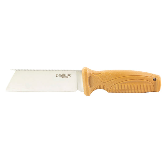 Camillus Swedge Fixed Blade Tan