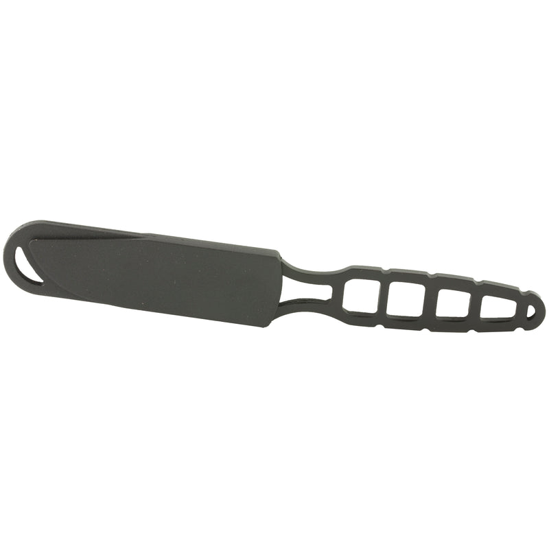 Load image into Gallery viewer, Kbar Skeleton Knife 2.5&quot; Plain Edge Black
