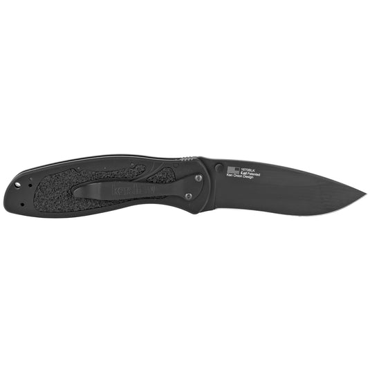 Kershaw Ken Onion Blur Black Plain Edge