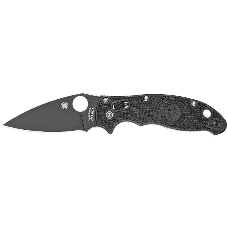 Load image into Gallery viewer, Spyderco Manix 2 Lightweight Black CTS BD1N
