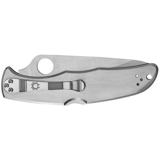 Spyderco Endura 4 Stainless Steel Combo edge