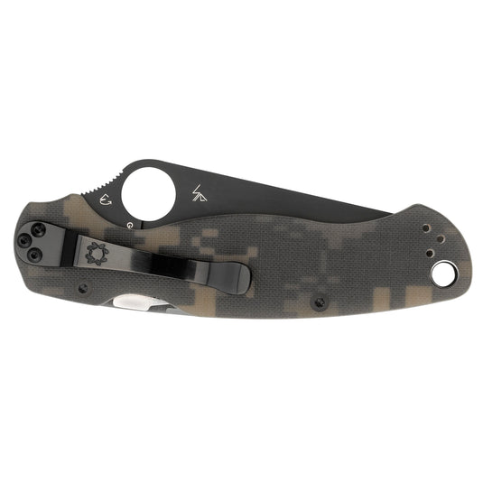 Spyderco Para Military2 Camo G10 Plain Edge