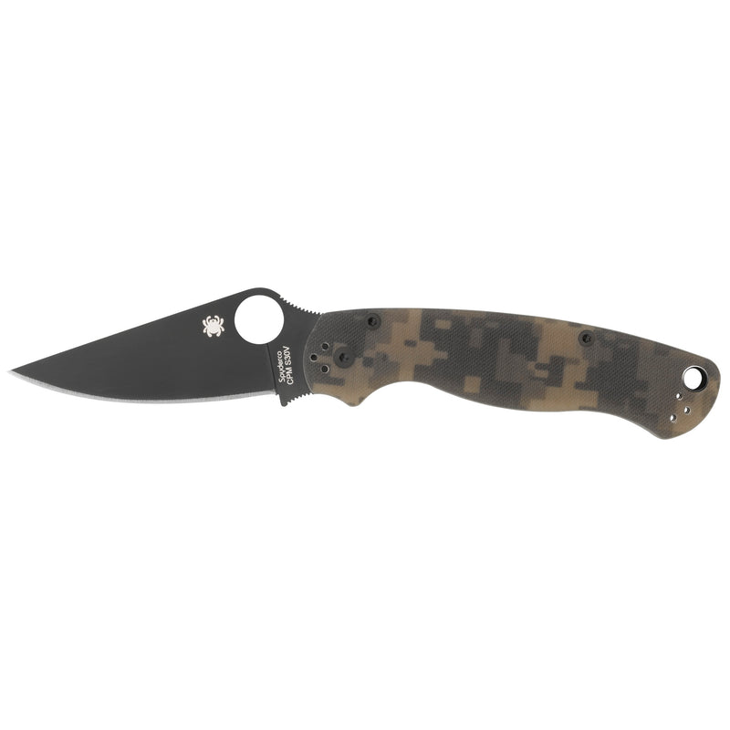 Load image into Gallery viewer, Spyderco Para Military2 Camo G10 Plain Edge
