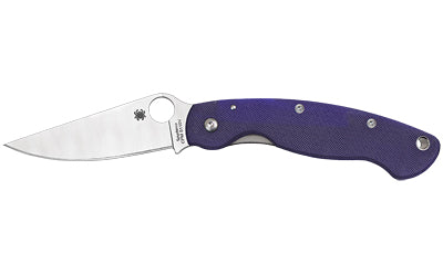 Load image into Gallery viewer, Spyderco Military Model G-10 CPM-S110V (Camo &amp; Blue Options)
