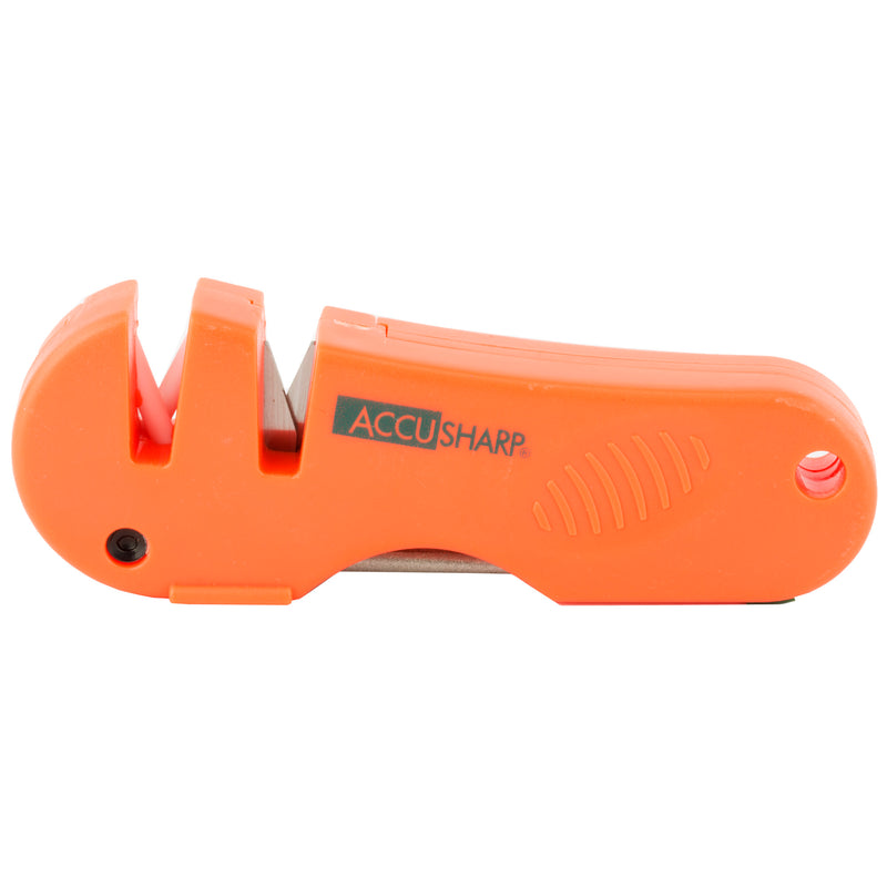 Load image into Gallery viewer, Accusharp 4 in 1 Knife/tool Sharpener Orange
