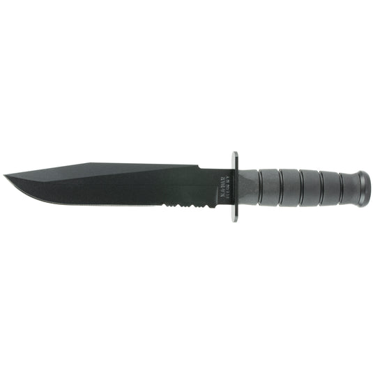 Kbar Fighter 8" Plain Edge Black