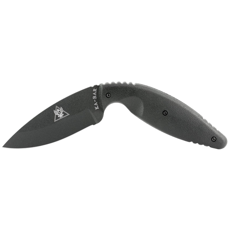 Load image into Gallery viewer, Kbar TDI LE Knife 3.688&quot; Plain Edge Black
