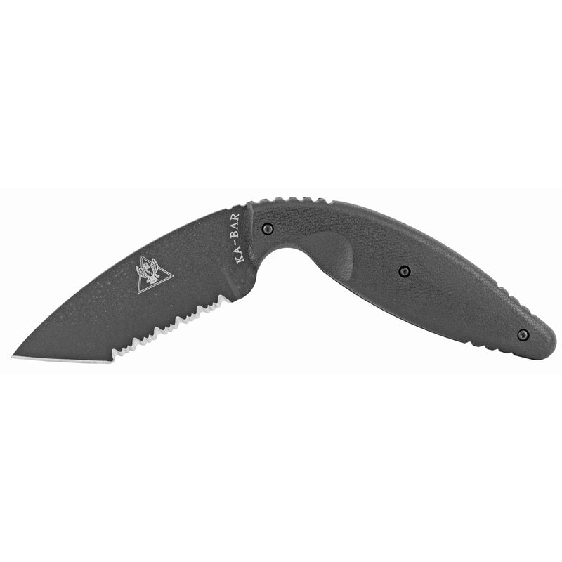 Load image into Gallery viewer, Kbar TDI LE Tanto 3.688&quot; Combination Serrated Black
