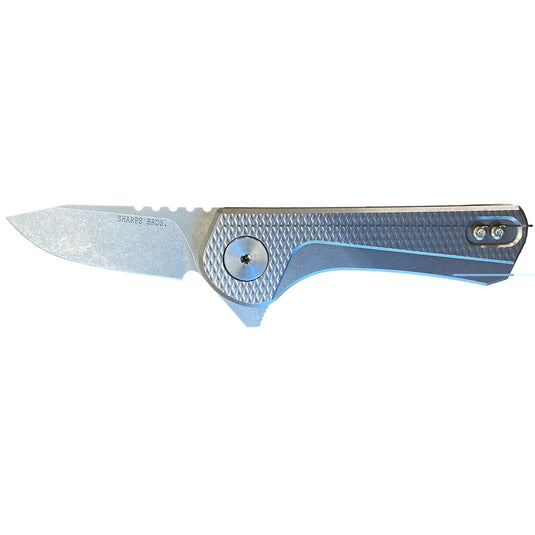 Sharps Meanstreak 2.25 Gray Stonewash CPM-MagnaCut