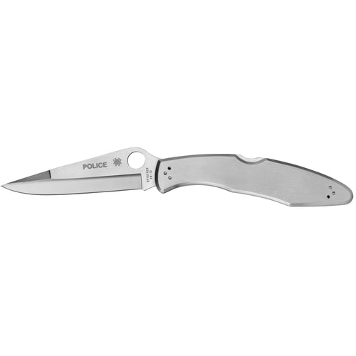 Spyderco Police Stainless Steel Plain Edge