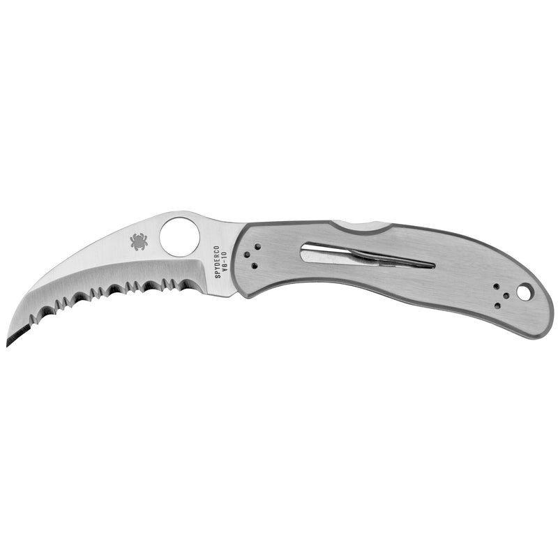 Load image into Gallery viewer, Spyderco Harpy Stainless Steel Spyderedge
