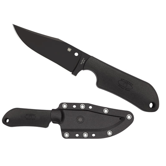 Spyderco Street Beat Lightweight Black Plain Edge