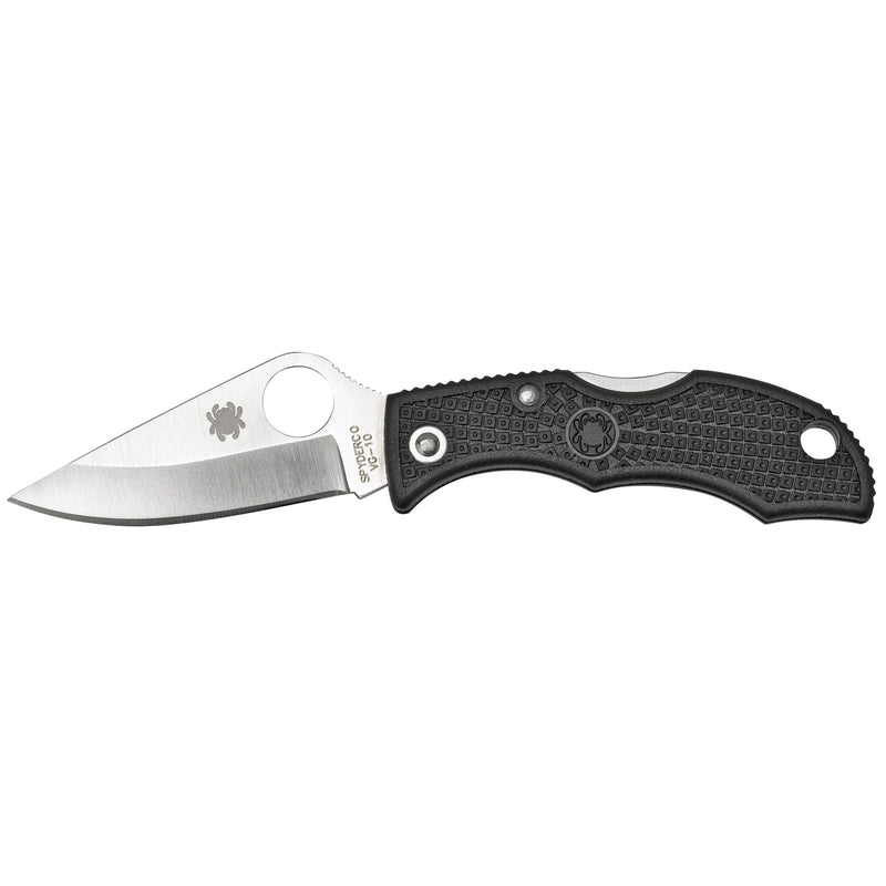 Load image into Gallery viewer, Spyderco Ladybug3 Black FRN Plain Edge
